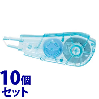 《セット販売》 プラス 修正テープ ホワイパーPT 交換テープ 5mm ブルー WH-645R (1個)×10個セット 幅5mm×長さ6m リフィル PLUS