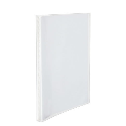 プラス シンプルクリアーファイル A4 40ポケット FC-240SC クリアー (1冊) ポケットファイル PLUS