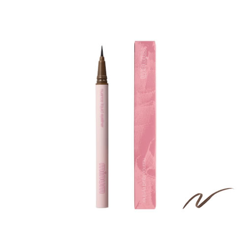 イデアル ミニュム ニュアンスリキッドアイライナー 03 ナチュラルブラウン (0.55g) ウォータープルーフ minum