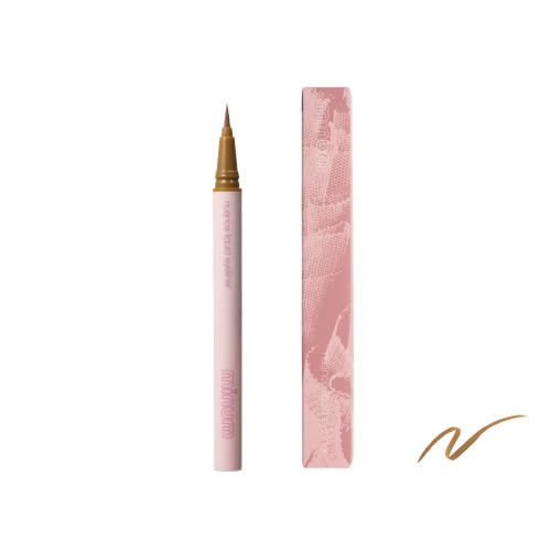 イデアル ミニュム ニュアンスリキッドアイライナー 04 キャラメルブラウン (0.55g) ウォータープルーフ minum