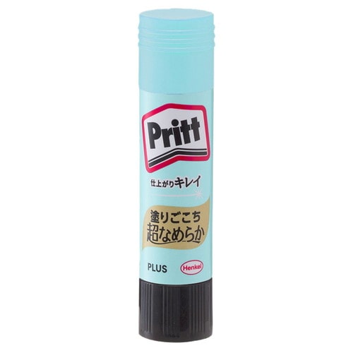 プラス Pritt スムーズプリット セリースパック入 レギュラー NS-721-1P (約10g) スティックのり 糊 仕上がりキレイ PLUS