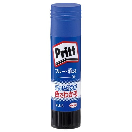 プラス Pritt カラープリット セリースパック入 ミディアム NS-732-1P (約22g) スティックのり 糊 PLUS