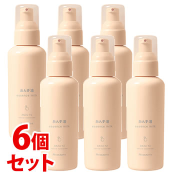 《セット販売》　柳屋本店 あんず油 髪の浸透エッセンスミルク (140g)×6個セット 洗い流さないヘアトリートメント アウトバストリートメント