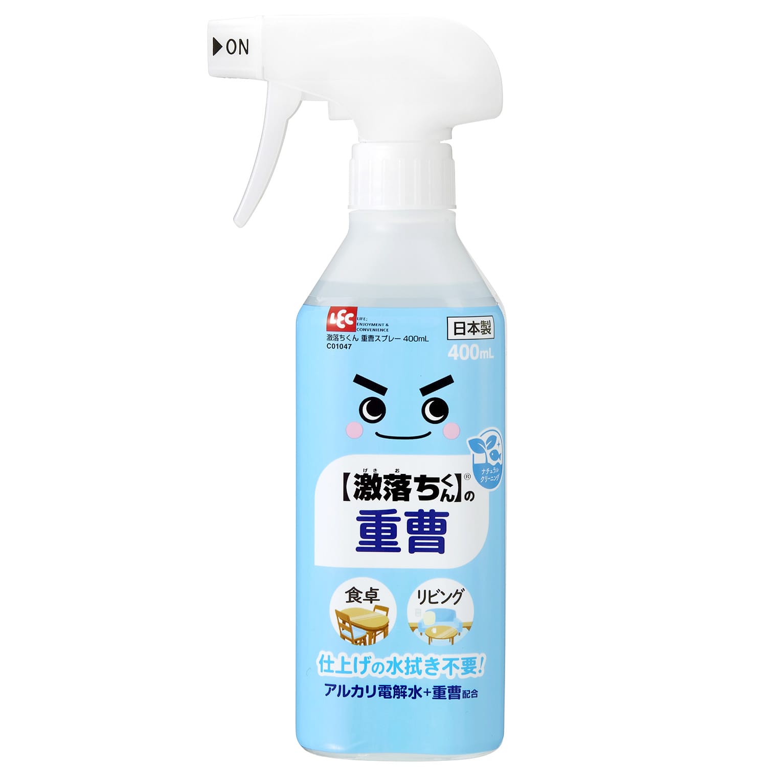 レック 激落ちくん 重曹 スプレー 液体タイプ C01047 (400mL) 住居用クリーナー