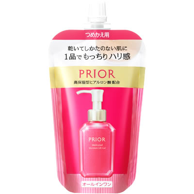 資生堂 プリオール 薬用 うるおい美リフトゲル つめかえ用 (105mL) 詰め替え用 オールインワン PRIOR　【医薬部外品】
