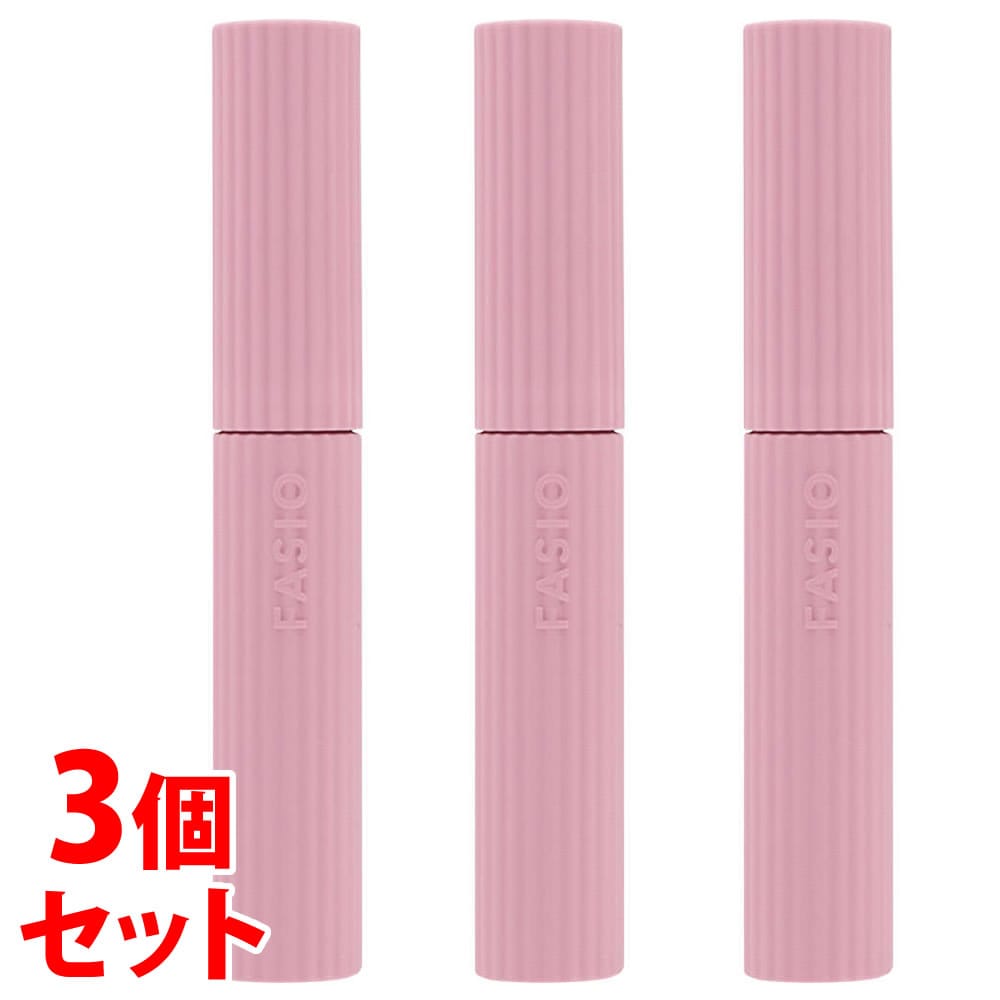 《セット販売》 コーセー ファシオ まつパ級 フィルム マスカラ ロング&ボリューム 01 ブラック (6g)×3個セット FASIO