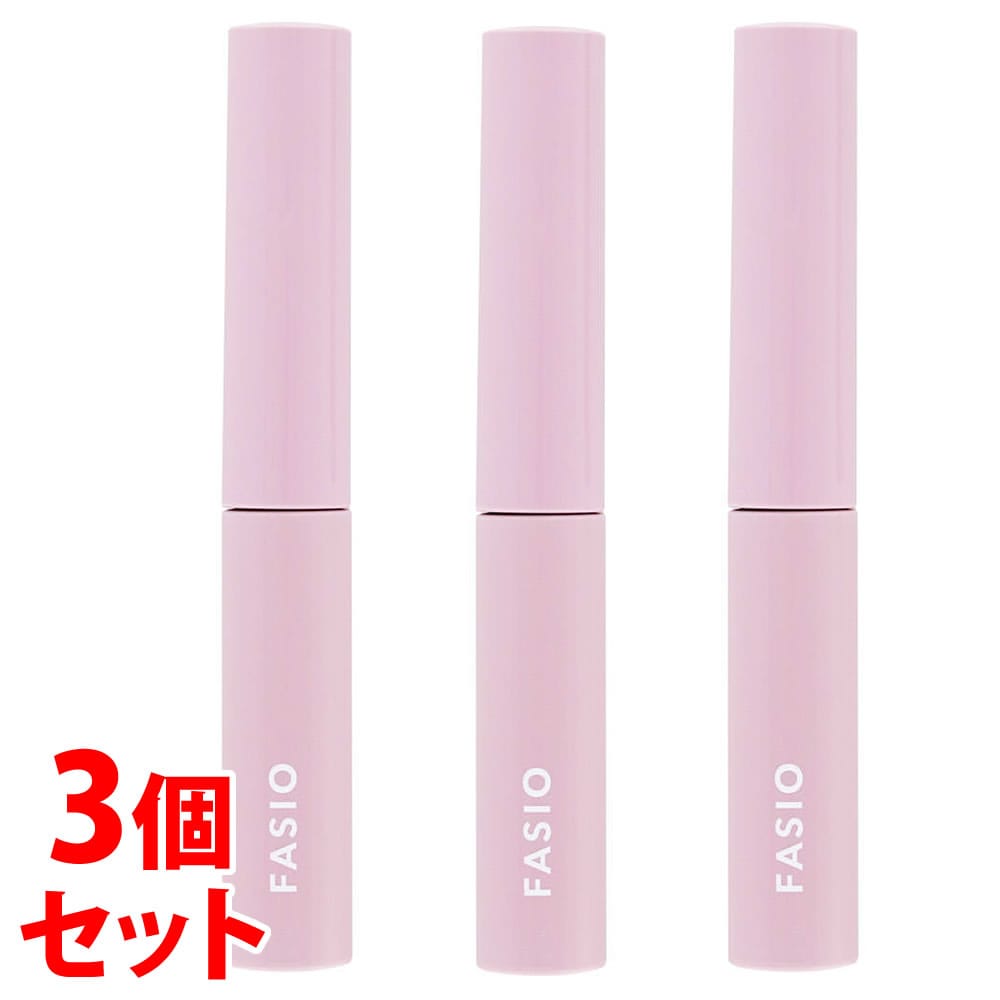 《セット販売》 コーセー ファシオ まつパ級 フィルム マスカラ 極細 01 ブラック (5g)×3個セット FASIO