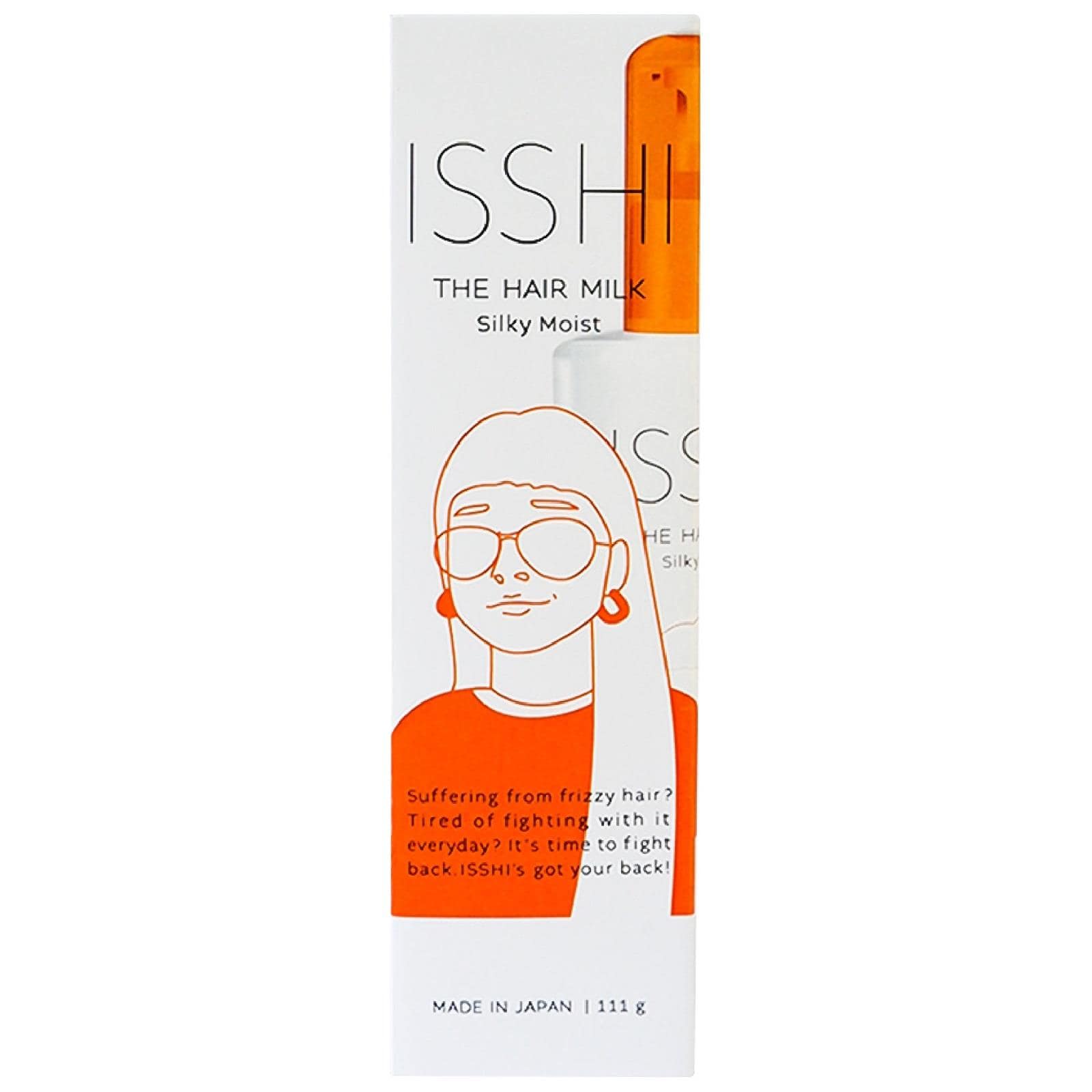 ジャパンゲートウェイ イッシ ザ ヘアミルク シルキーモイスト (111g) 洗い流さないヘアトリートメント ISSHI