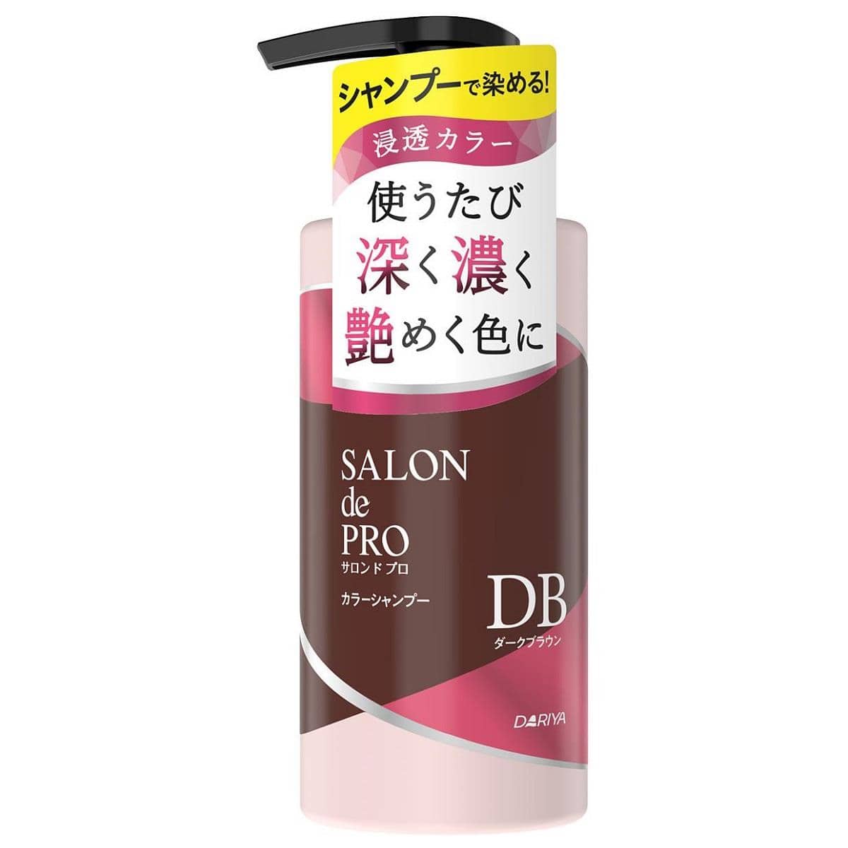 ダリヤ サロンドプロ カラーシャンプー ダークブラウン (300mL) 女性用 白髪ケア