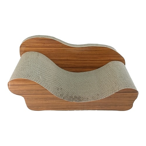 ペットアイ 猫用爪とぎソファ 木目調 (1個) つめとぎ 爪みがき