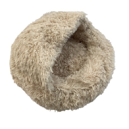 ペットアイ ペットをだめにするベッド ベージュ (1個) 犬猫用 寝具 ベッド ペット用品