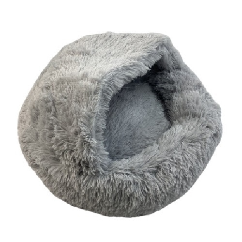 ペットアイ ペットをだめにするベッド グレー (1個) 犬猫用 寝具 ベッド ペット用品