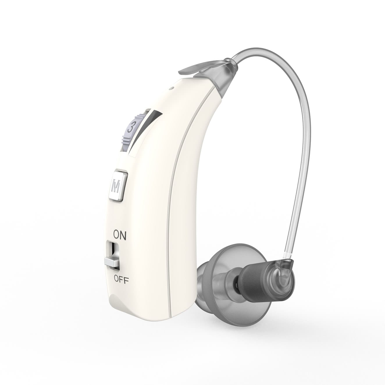 日健 耳かけ式集音器 NK-02 白 (1個) 充電式