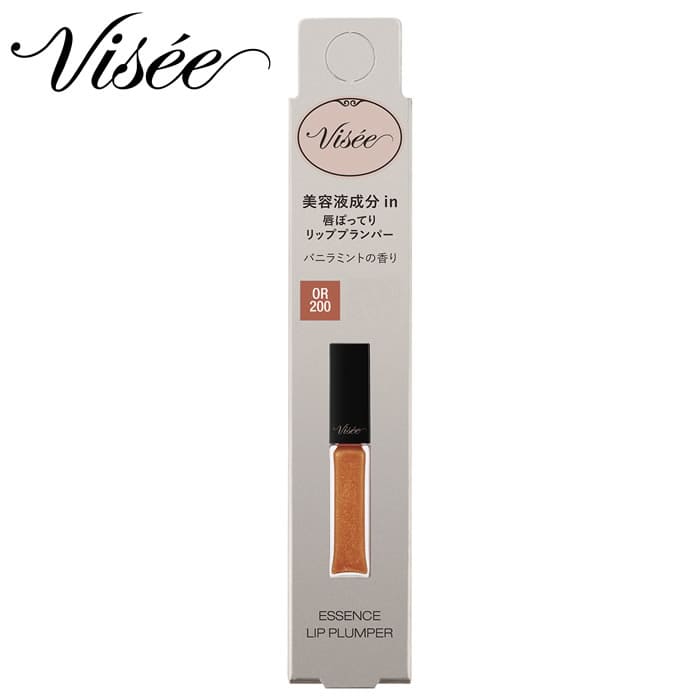 コーセー ヴィセ エッセンスリッププランパー OR200 シアーオレンジ (5.5mL) リップグロス Visee