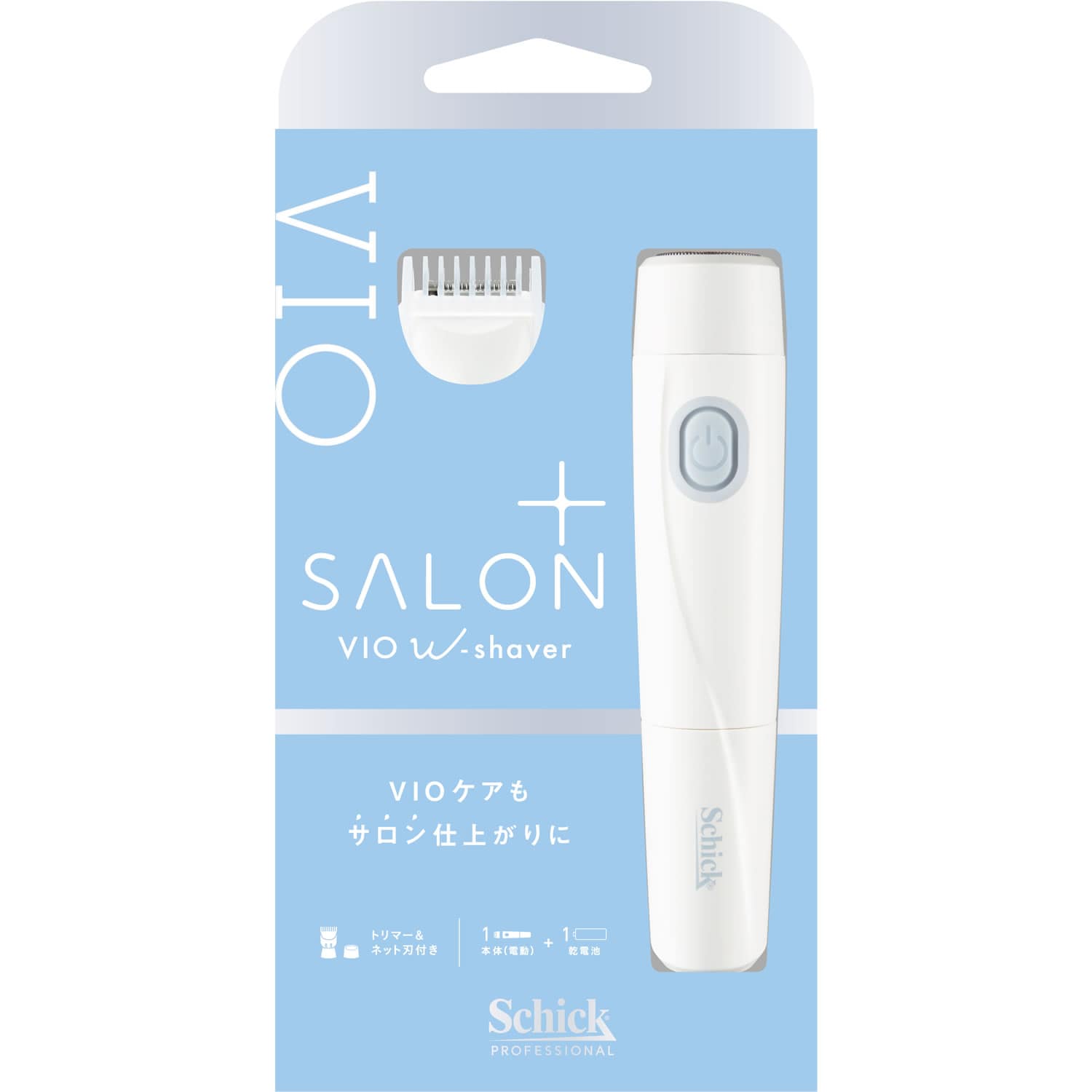 シック サロンプラス V.I.O ダブルシェーバー (1個) 女性用ボディシェーバー