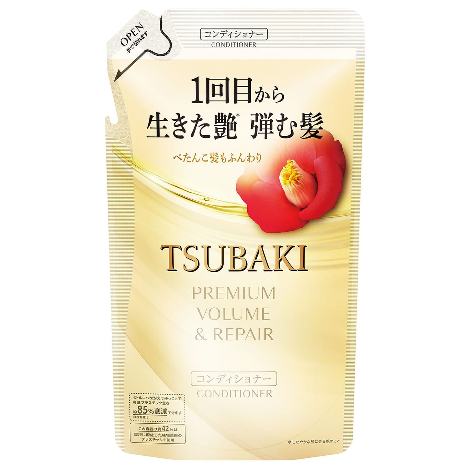 ファイントゥデイ TSUBAKI ツバキ プレミアム ボリューム＆リペア ヘアコンディショナー つめかえ用 (300mL) 詰め替え用