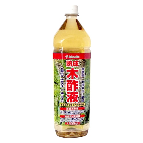 グリーンテック レコルテ 熟成木酢液 (1.5L) ガーデニング用品