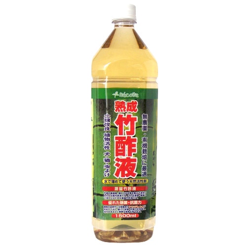 グリーンテック レコルテ 熟成竹酢液 (1.5L) ガーデニング用品