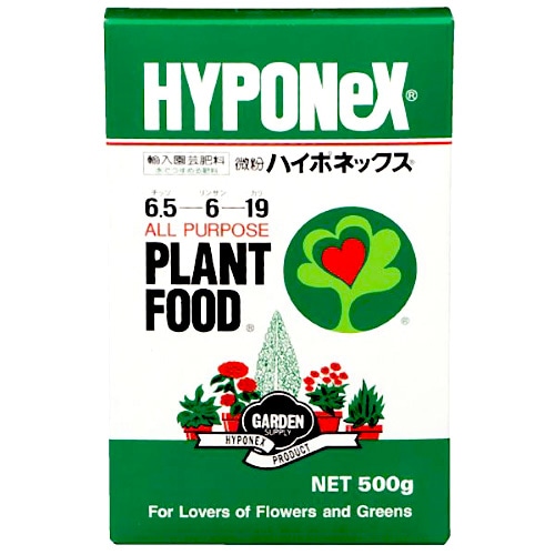 ハイポネックスジャパン 微粉 ハイポネックス (500g) 肥料 ガーデニング用品
