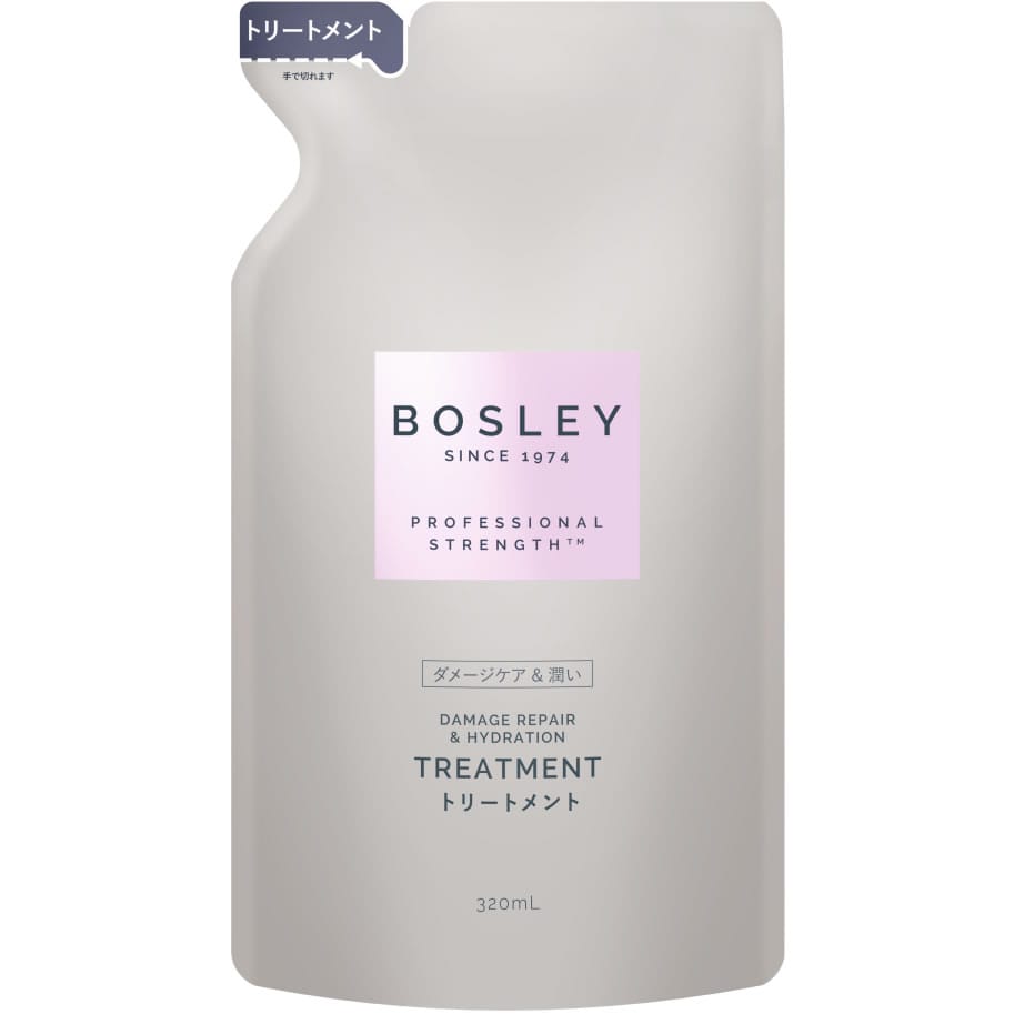 ネイチャーラボ ボズレー ヘアトリートメント リラックスフラワーの香り つめかえ用 (320mL) 詰め替え用 Bosley