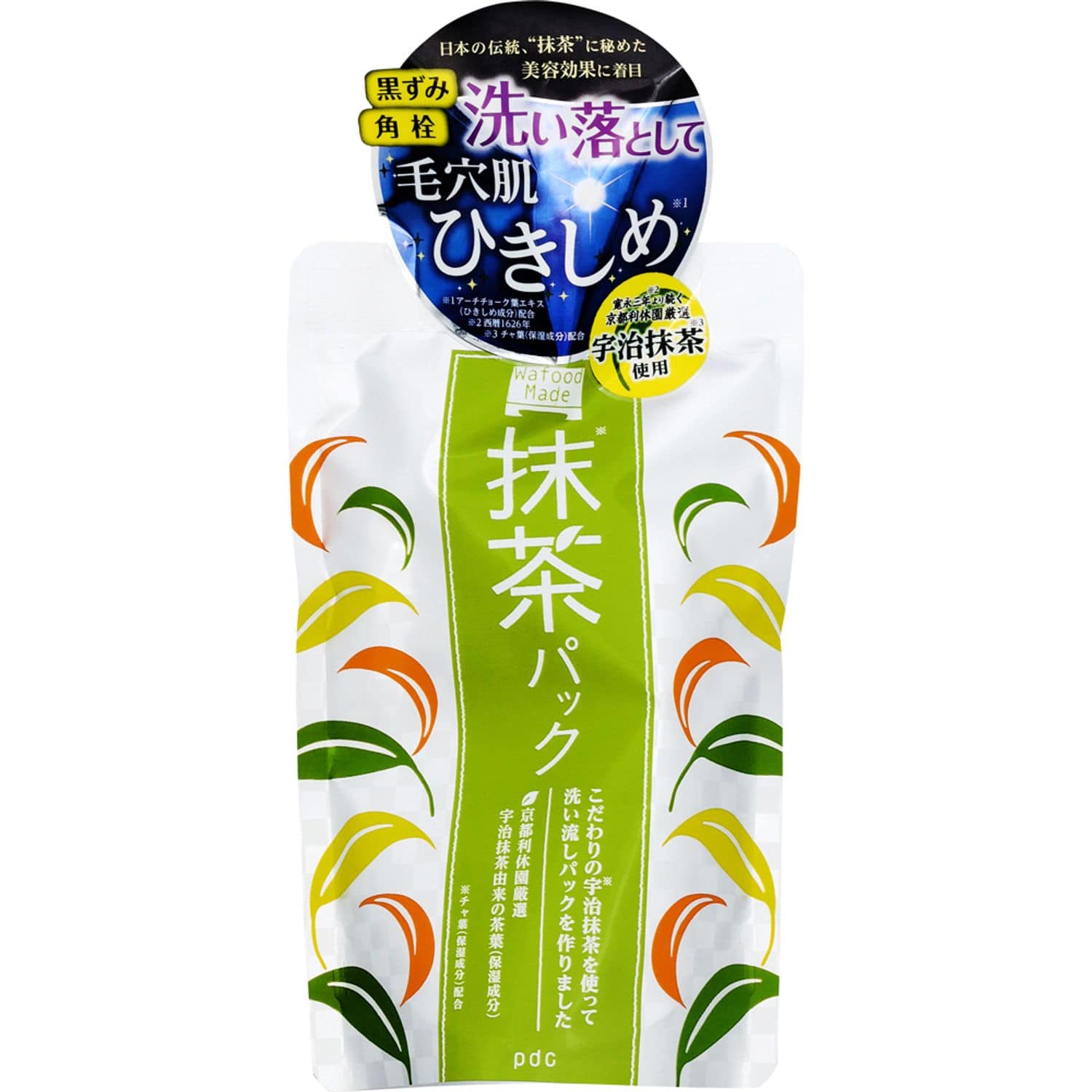 pdc ワフードメイド 宇治抹茶パック (170g) フェイスパック 洗い流しパック