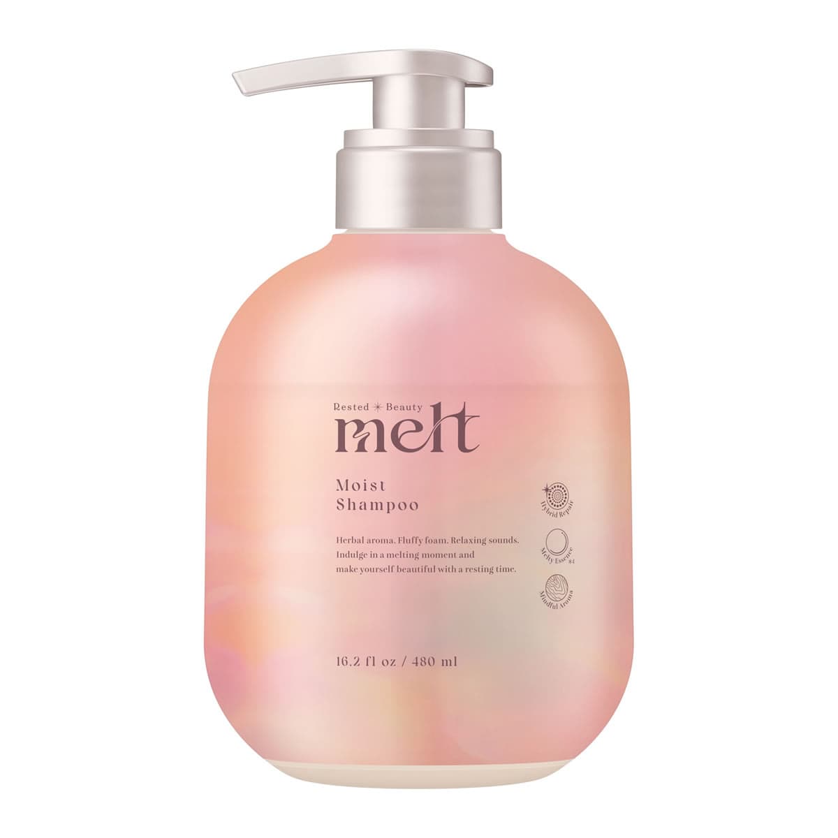 花王 メルト モイストシャンプー ポンプ (480mL) melt