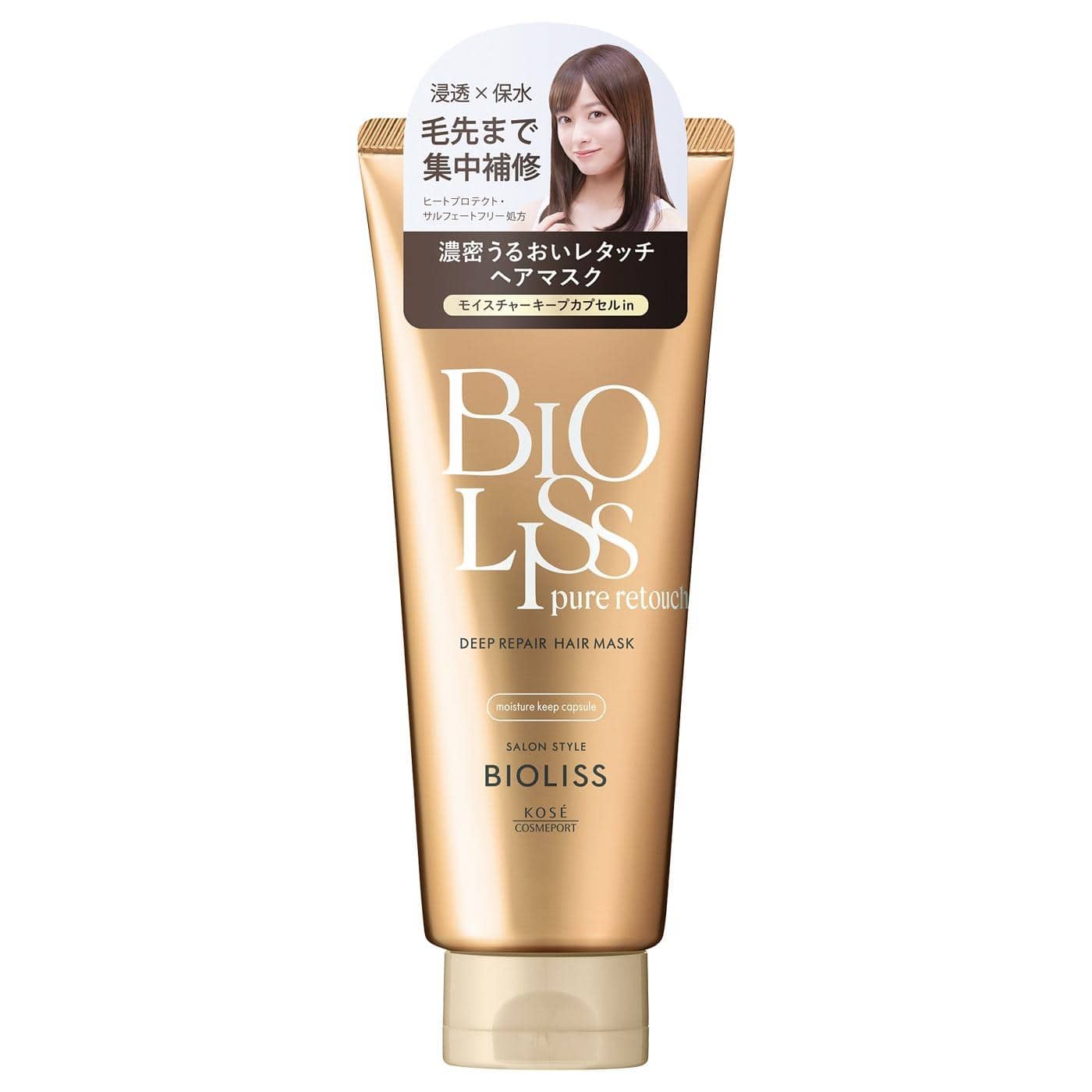コーセーコスメポート サロンスタイル ビオリス ピュアレタッチ ディープリペア ヘアマスク (200g) BIOLISS