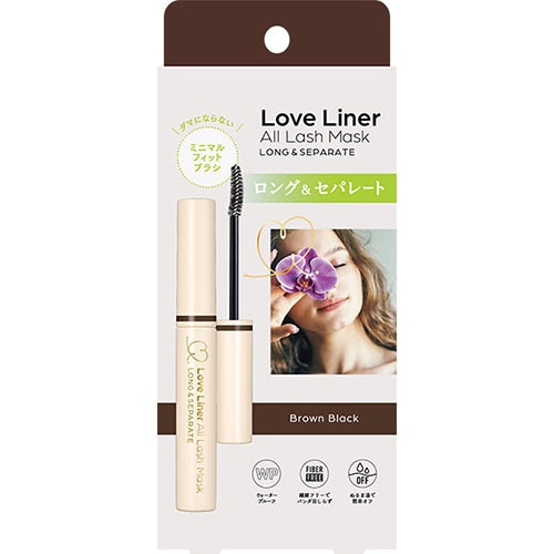 msh ラブ・ライナー オールラッシュマスク ロング&セパレート マスカラ ブラウンブラック (6.5g) ラブライナー LoveLiner