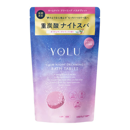 I-ne ヨル カームナイト ドリーミング バスタブレット (6錠) 入浴剤 YOLU