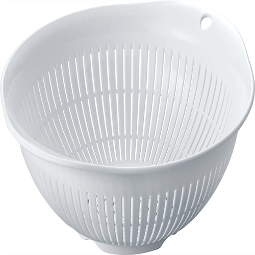 アスベル Nポゼ ザル 21型 ホワイト (1個) 調理器具