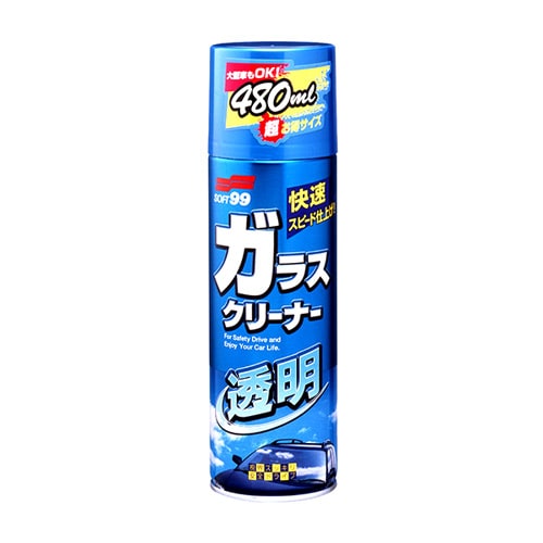 ソフト99 ガラスクリーナー透明 (480mL) 車用品 カー用品