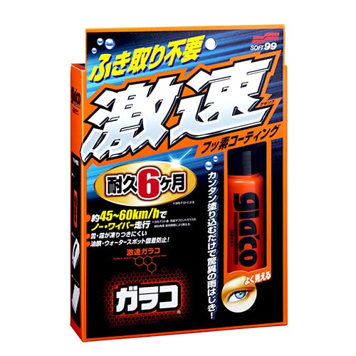 ソフト99 激速ガラコ (50mL) 車用品 カー用品