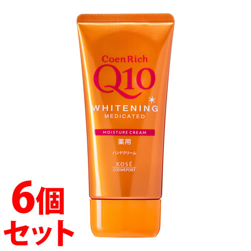 《セット販売》 コーセーコスメポート コエンリッチ 薬用ホワイトニング ハンドクリーム (80g)×6個セット 【医薬部外品】