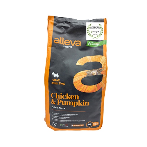 ディウサペット アレヴァ ナチュラル 成犬用チキン＆パンプキン (2kg) 犬用 ドッグフード