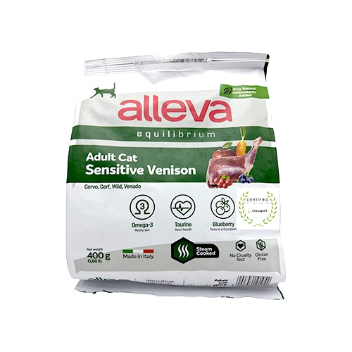 ディウサペット アレヴァ エクイリブリアム センシティブベニソン成猫用 (400g) 猫用 キャットフード