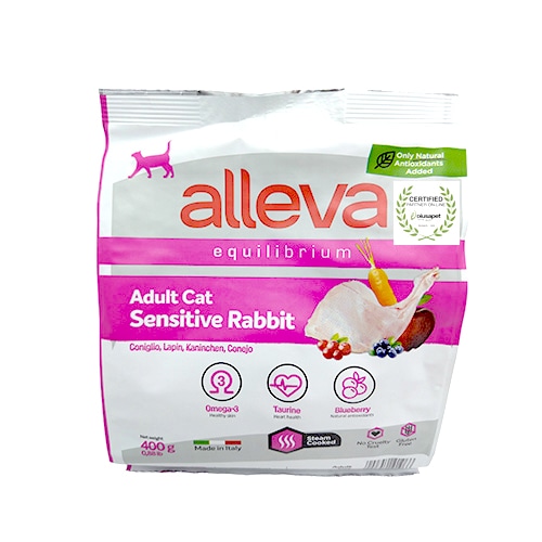 ディウサペット アレヴァ エクイリブリアム センシティブラビット成猫用 (400g) 猫用 キャットフード