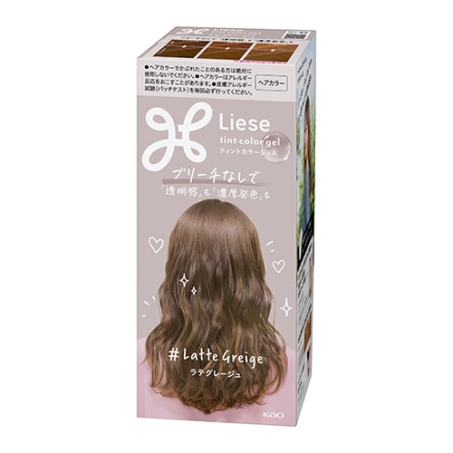 花王 リーゼ ティントカラージェル ラテグレージュ (191mL) ヘアカラーリング剤　【医薬部外品】