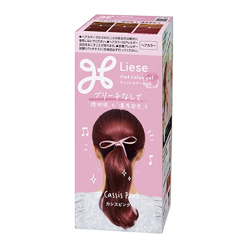 花王 リーゼ ティントカラージェル カシスピンク (191mL) ヘアカラーリング剤　【医薬部外品】