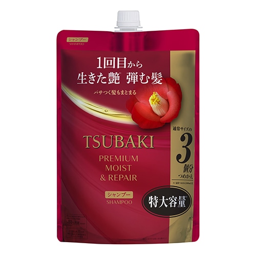 ファイントゥデイ TSUBAKI ツバキ プレミアム モイスト&リペア シャンプー つめかえ用 (900mL) 詰め替え用