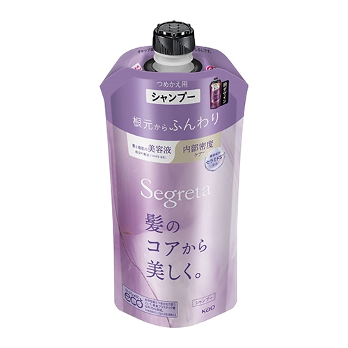 花王 セグレタ シャンプー 根元からふんわり つめかえ用 (340mL) 詰め替え用 Segreta