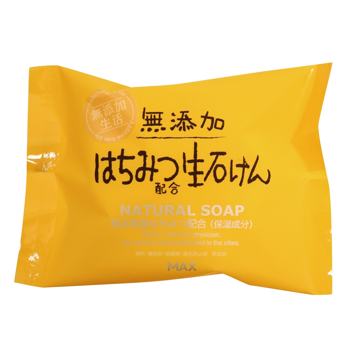 マックス 無添加 はちみつ生石けん FRS-H (80g) 化粧石けん