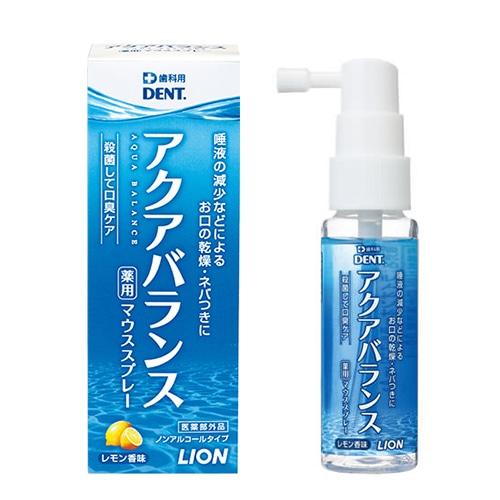ライオン DENT アクアバランス 薬用マウススプレー (30mL) 口中清涼剤 【医薬部外品】