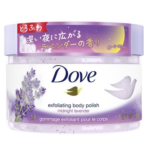ユニリーバ ダヴ クリーミースクラブ ミッドナイトラベンダー (298g) ボディスクラブ