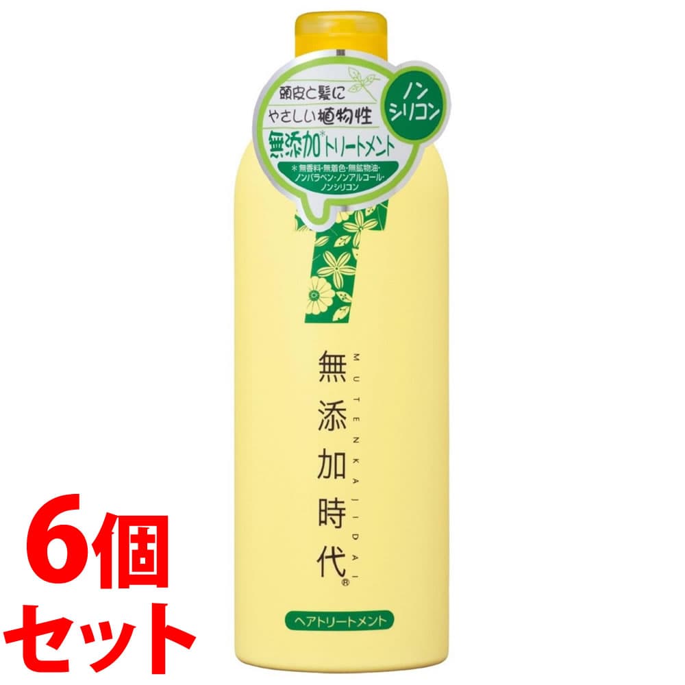 《セット販売》 リアル 無添加時代 ヘアトリートメント (300mL)×6個セット ノンシリコン