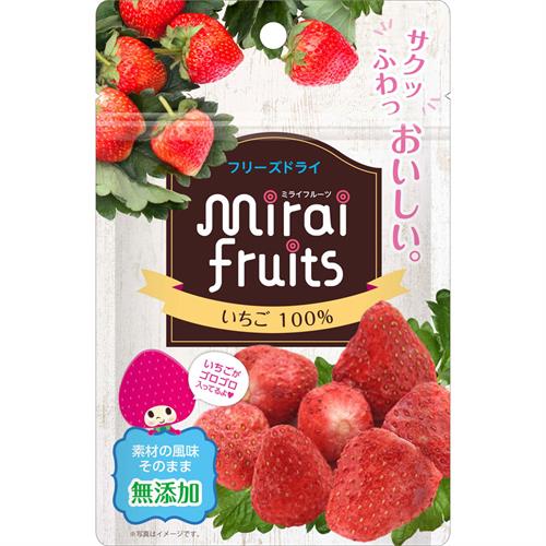 ミライフルーツ　いちご　１０ｇ　ベビーフード　※軽減税率対象商品※軽減税率対象商品