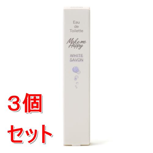 《セット販売》 井田ラボラトリーズ キャンメイク メイクミーハッピー オードトワレ WHITE SAVON×3個セット