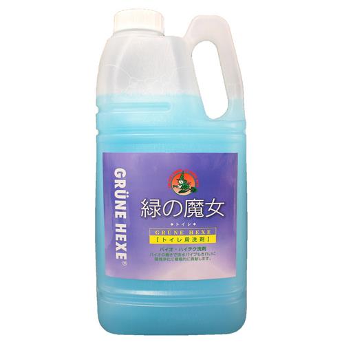 ミマスクリ-ン 緑の魔女 トイレ 業務用サイズ (2L) 便器 黄ばみ 黒ずみ 中性タイプ トイレ用洗剤
