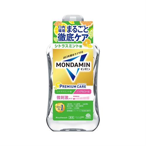 アース製薬 モンダミン プレミアムケア シトラスミント 1000mL【医薬部外品】