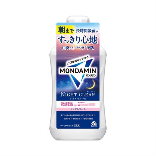 アース製薬 モンダミン ナイトクリア 1000mL【医薬部外品】