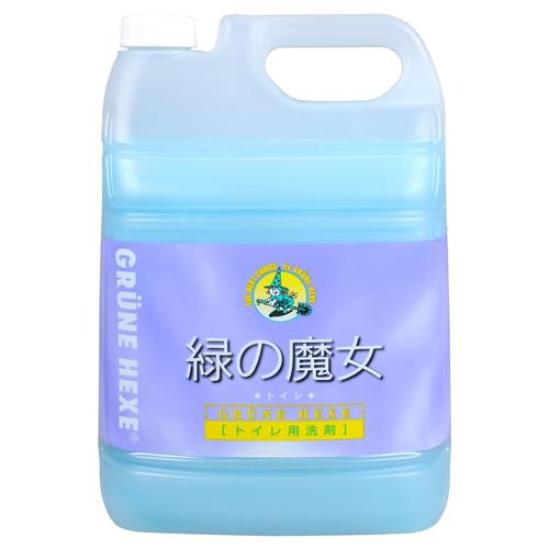 ミマスクリ-ン 緑の魔女 トイレ 業務用サイズ (5L) 地球にやさしい 便器 タイル 中性タイプ トイレ用洗剤